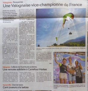 Lire la suite à propos de l’article Nathalie dans la presse…